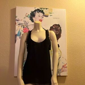 Beautiful beaded blouse.